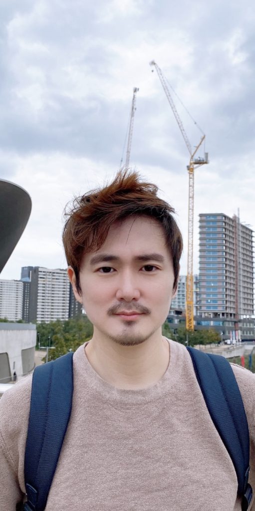 The picture shows a person facing to the camera. This person is Dr Youngjun Cho who is Associate Professor in Physiological Computing and Artificial Intelligence and Interim Programme Director of MSc DDI at UCL Computer Science.